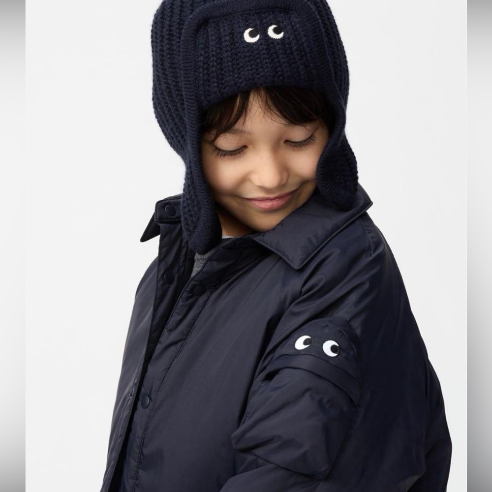 ANYA HINDMARCH x UNIQLO Pufftech Padded Shirt Jacket XS